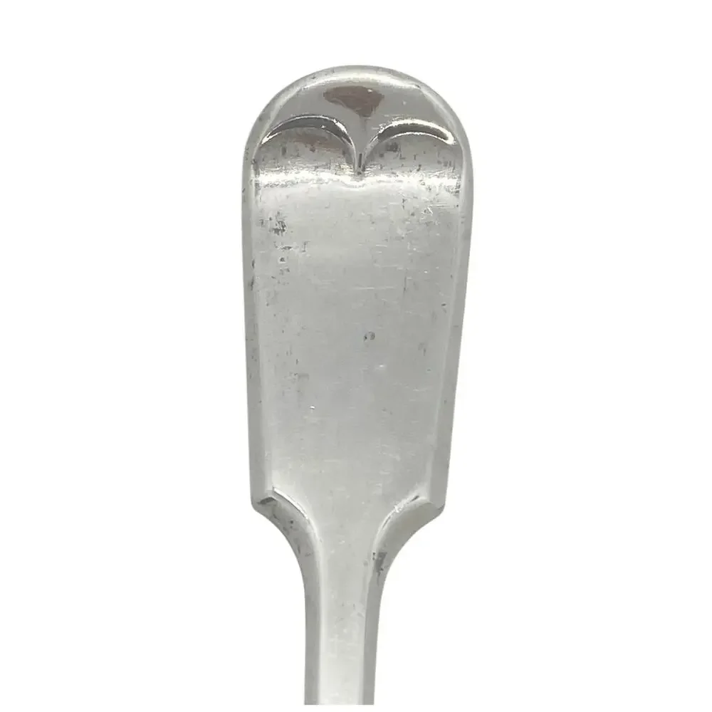 Antique English Silverplate Serving Fork by Daniel & Arter Birmingham 1902